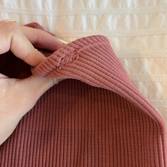 Dynamite Ribbed Tube Top - Picture 2 of 2